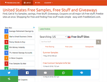 Tablet Screenshot of freebiegeni.com